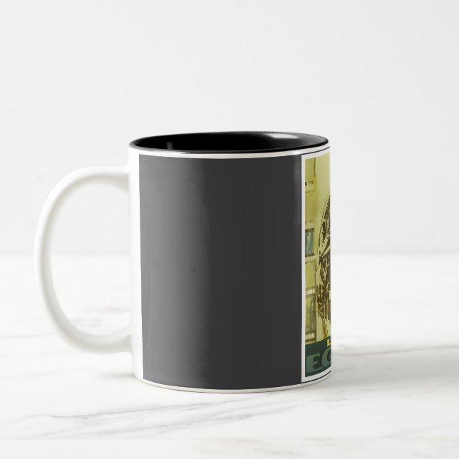 Taza Bicolor Viajes de cosecha de Egipto (Izquierda)