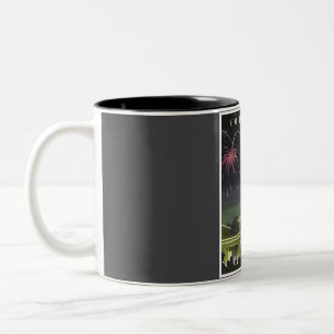 Taza Bicolor Viajes de cosecha en Copenhague Dinamarca