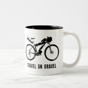 Taza Bicolor Viajes En Bikepacking De Graves