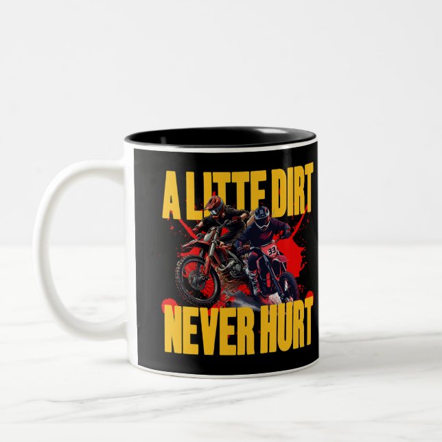 Taza Bicolor Vibes Dirt Bike (Izquierda)