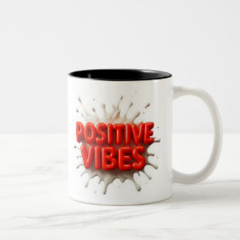 Taza Bicolor Vibes positivas