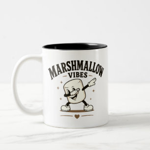 Taza Bicolor Vibraciones de malvavisco