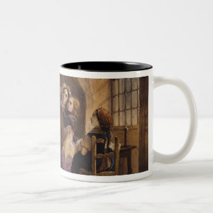 Taza Bicolor Vicio y virtud: Miseria