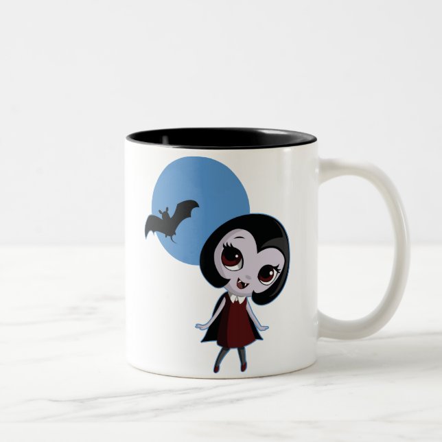 Taza Bicolor Victoria el vampiro (Derecha)