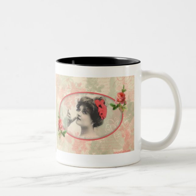 Taza Bicolor Victoriana Woman Mug (Derecha)