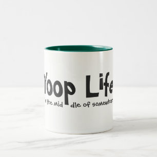 Taza Bicolor Vida de Yoop
