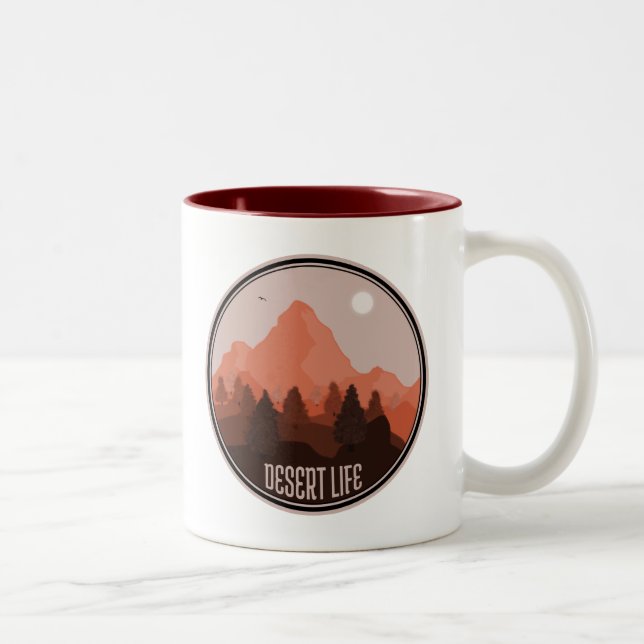 Taza Bicolor Vida del desierto (Derecha)