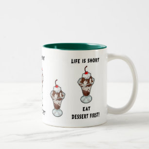 Taza Bicolor Vida del postre