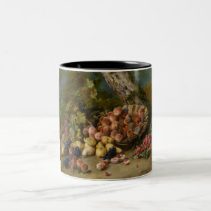 Taza Bicolor Vida fija con frutas