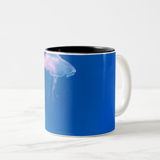 Taza Bicolor Vida marina (Anverso derecho)