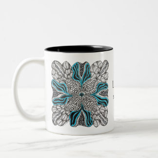 Taza Bicolor Vida Personalizada Es Demasiado Corta Para Un Café