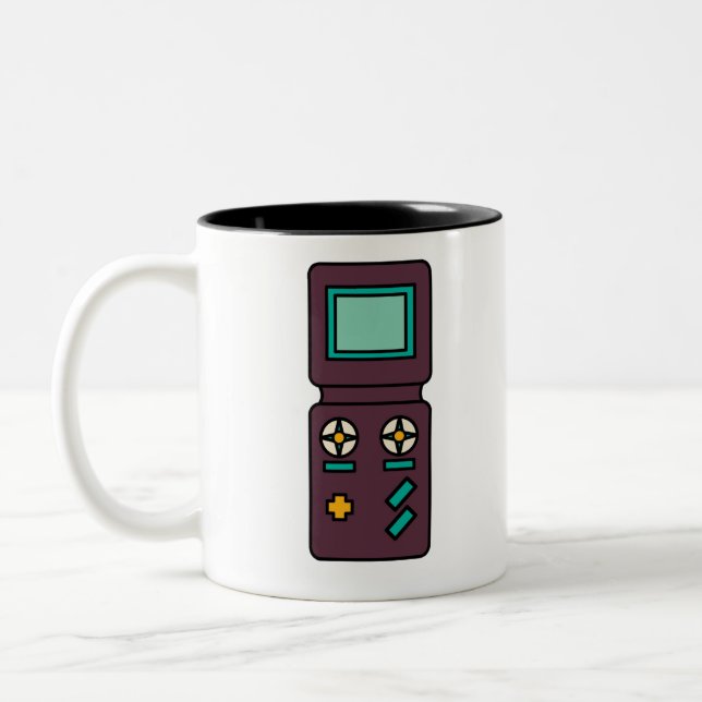 Taza Bicolor Videojuego retro (Izquierda)