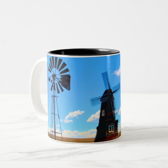 Taza Bicolor Vientos de cambio (Anverso izquierdo)