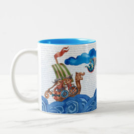 Taza Bicolor Viking Mug