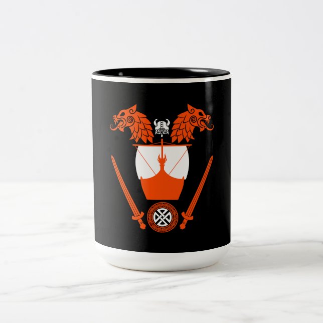 Taza Bicolor Viking Norsemen (Centro)