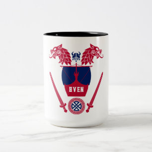 Taza Bicolor Viking noruego