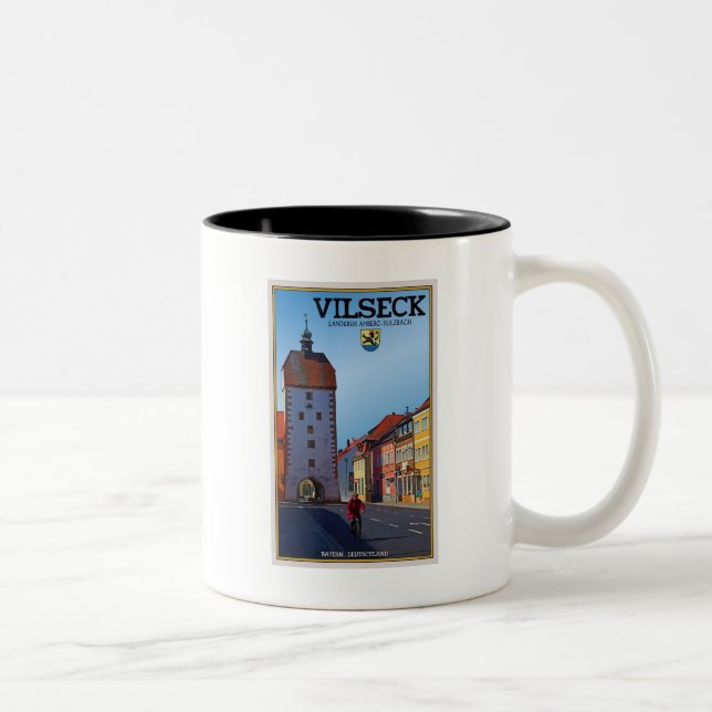 Taza Bicolor Vilseck - torre (Derecha)