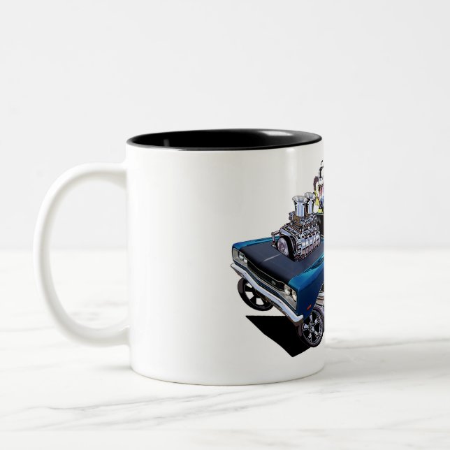 Taza Bicolor Vince Crain 1969 Nacido en Buzz (Izquierda)