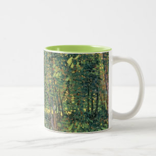 Taza Bicolor Vincent van Gogh   Árboles y subcrecimiento, 1887