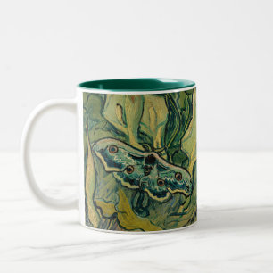 Taza Bicolor Vincent van Gogh - Giant Peacock Moth