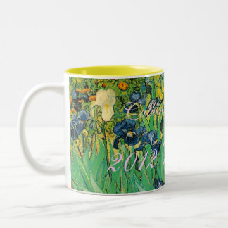 Taza Bicolor Vincent van Gogh, Irises
