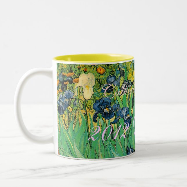 Taza Bicolor Vincent van Gogh, Irises (Izquierda)
