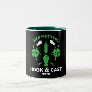 Taza Bicolor Vinculado A La Pesca