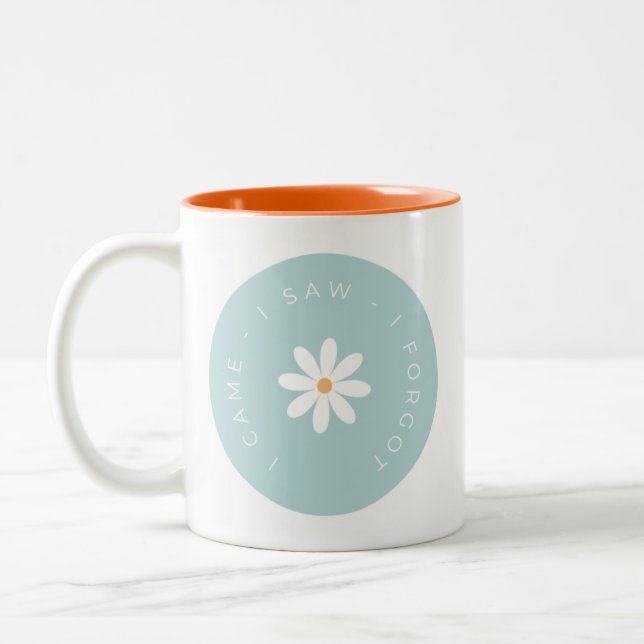 Taza Bicolor Vine, vi, olvidé Mug (Izquierda)