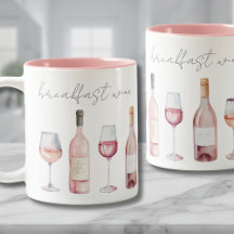 Vino de desayuno Divertido Lindo