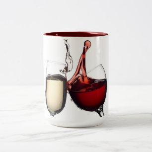 TAZA BICOLOR ****VINO DE TOASING***