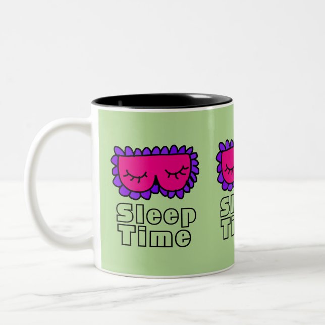 Taza Bicolor Vino dormido (Izquierda)