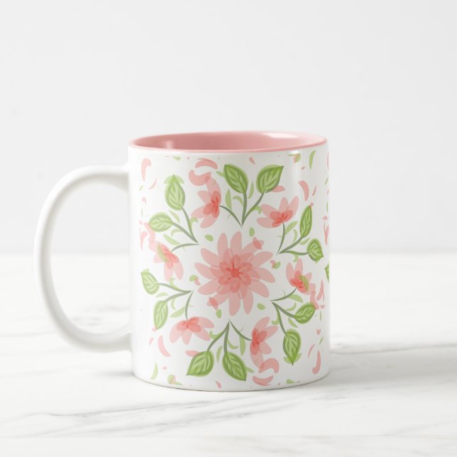 Taza Bicolor Vino rosa (Izquierda)