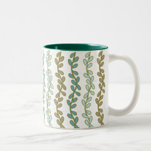 Taza Bicolor Vino y tafetán