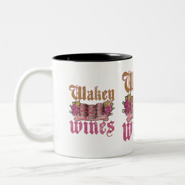 Taza Bicolor Vinos Wakey (Izquierda)