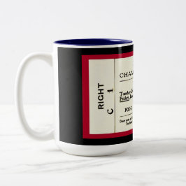 Taza Bicolor Vintage 1901 1902 (copia) Harvard Concert Ticket