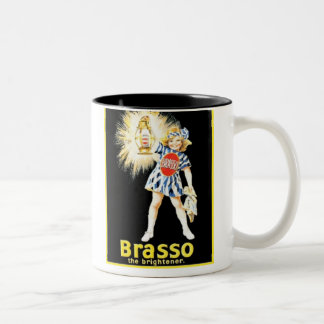 Taza Bicolor Vintage Brasso Ad