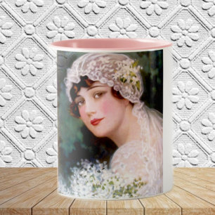 Taza Bicolor Vintage Bride