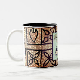 Taza Bicolor Vintage Hawaii Mug