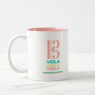 Taza Bicolor Viola Pink Alto Clef