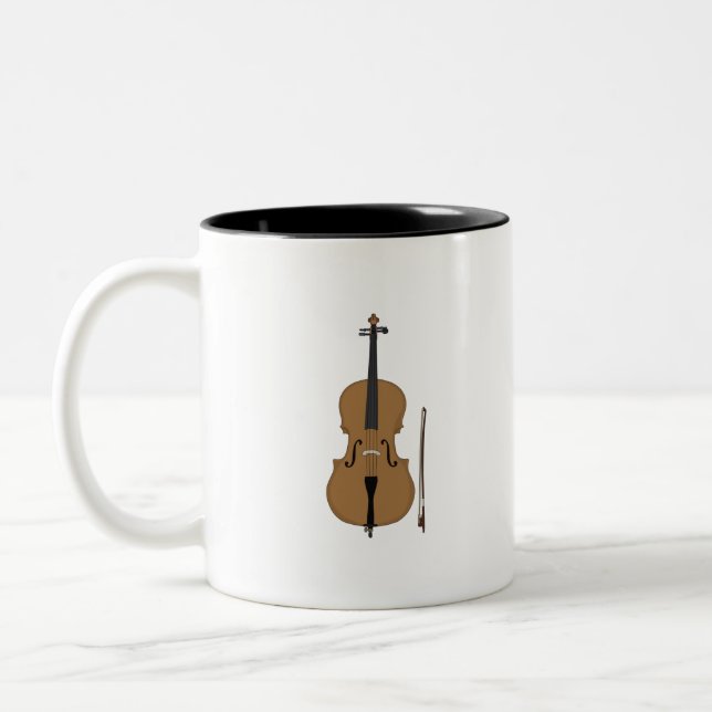 Taza Bicolor Violin (Izquierda)