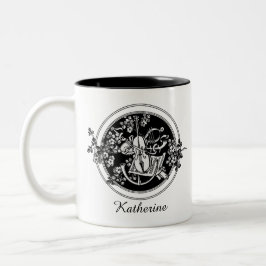 Taza Bicolor Violín personalizado