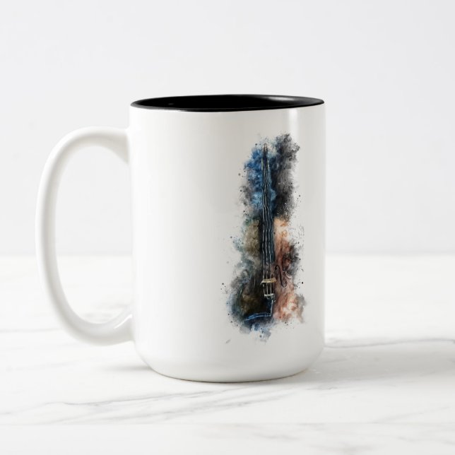 Taza Bicolor Violon (Izquierda)