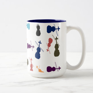 Taza Bicolor Violoncelos