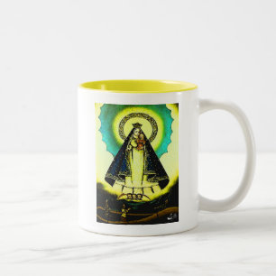 TAZA BICOLOR VIRGEN DE LA CARIDAD