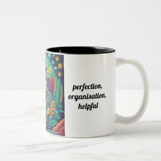 Taza Bicolor Virgo - Arte zodiaco