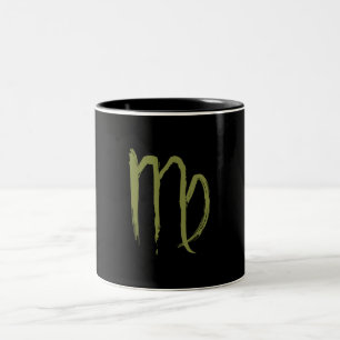 Taza Bicolor VIRGO Zodíaco Cumpleaños Agosto Septiembre Astrolo