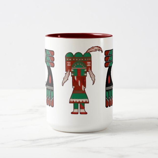 Taza Bicolor Visiones De Hopi (Centro)
