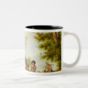 Taza Bicolor Visita a la lechería del país