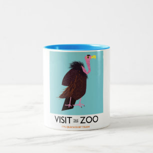 Taza Bicolor Visita el Zoológico