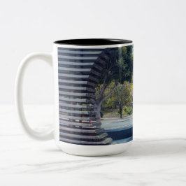 Taza Bicolor Vista de la ciudad de San Francisco a través de un